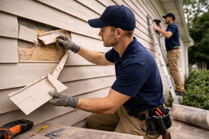 Top Siding Repair Companies in Angier, NC